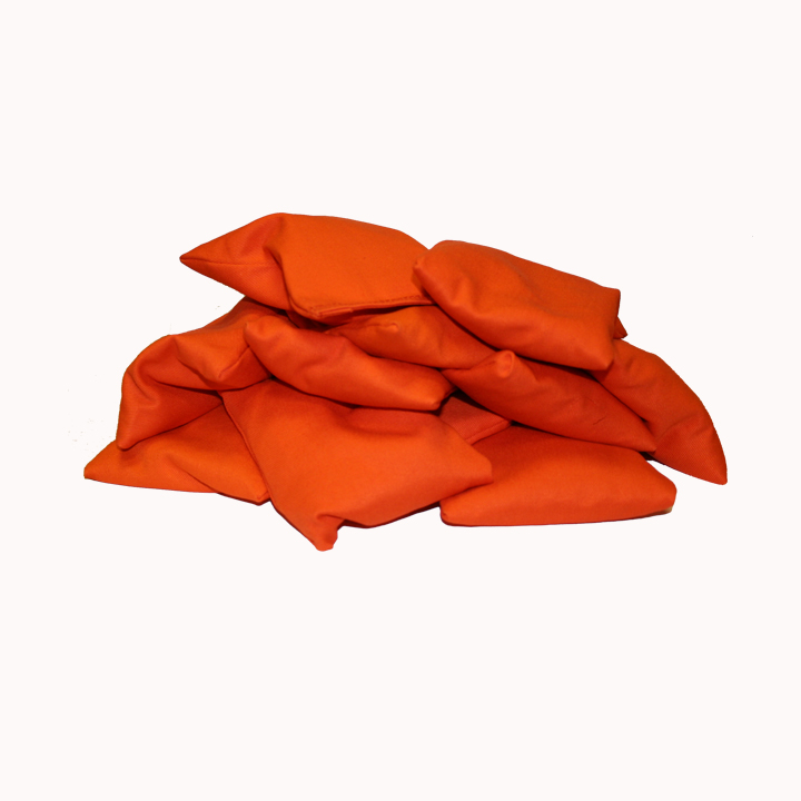 Plain Coloured Bean Bags Orange